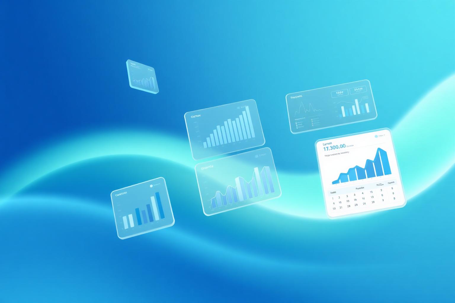 FINFLOW TRACK dashboard showing revenue charts, expenses, and KPIs